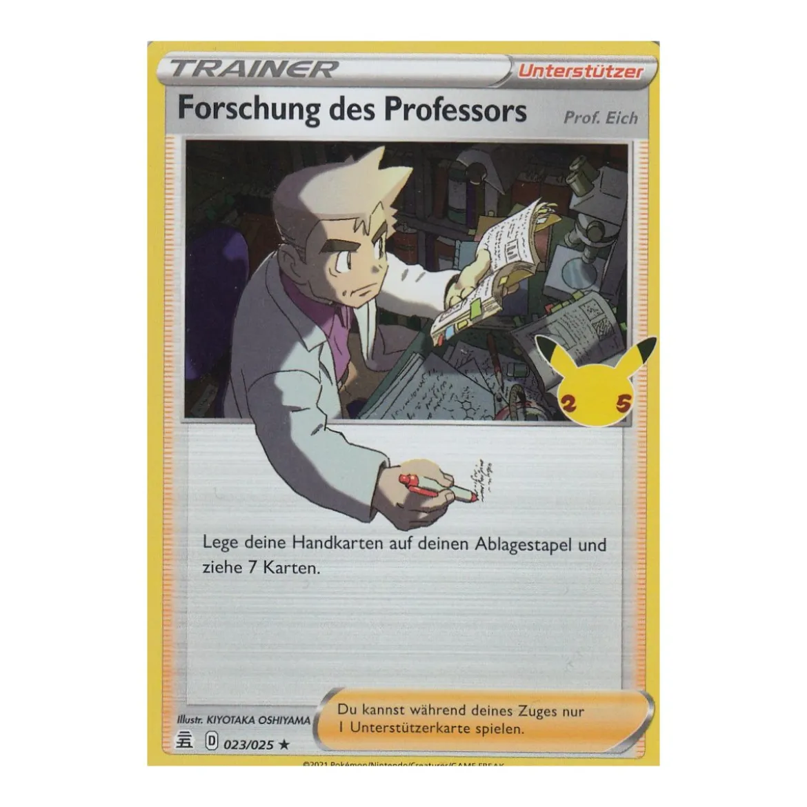 Forschung des Professors 023/025 HOLO Celebrations