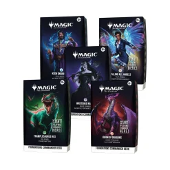 Foundations alle 5 Commander Decks (englisch)