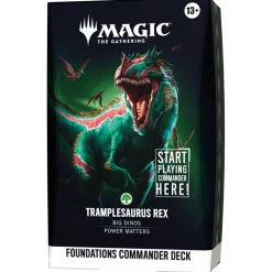 Foundations - Commander Deck - Tramplesaurus Rex (englisch)