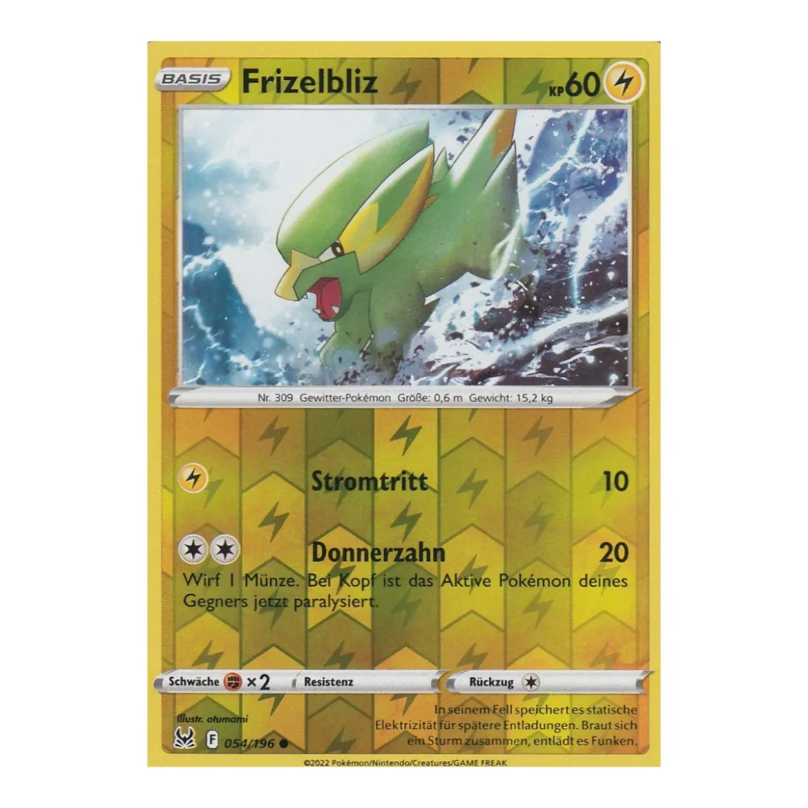Frizelbliz 054/196 REVERSE HOLO