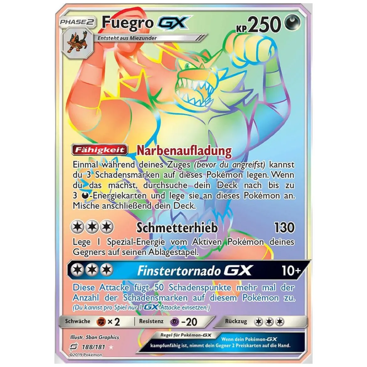 Fuegro GX 188/181 RAINBOW