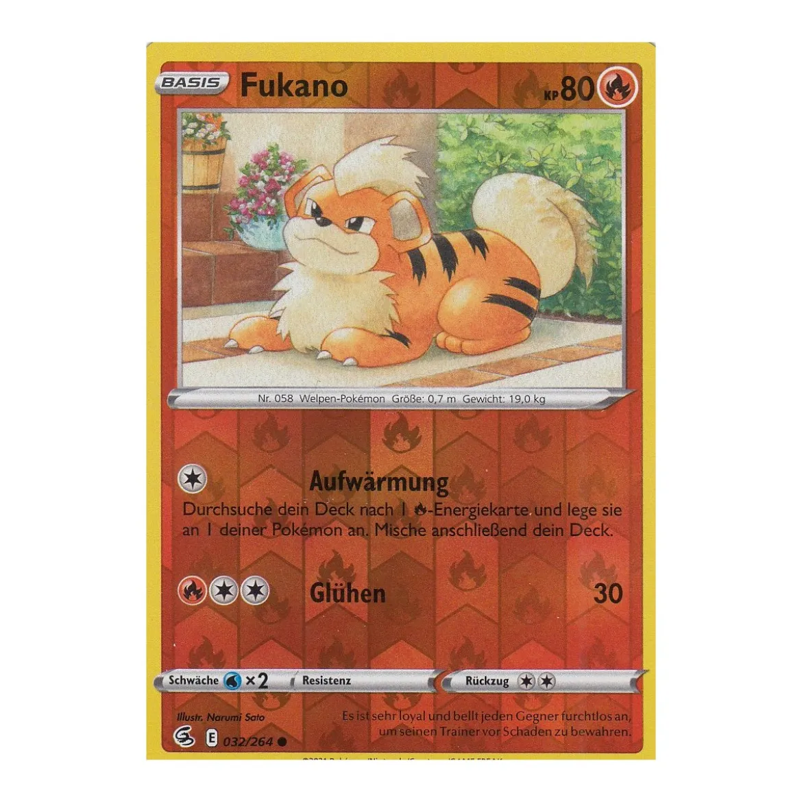 Fukano 032/264 REVERSE HOLO