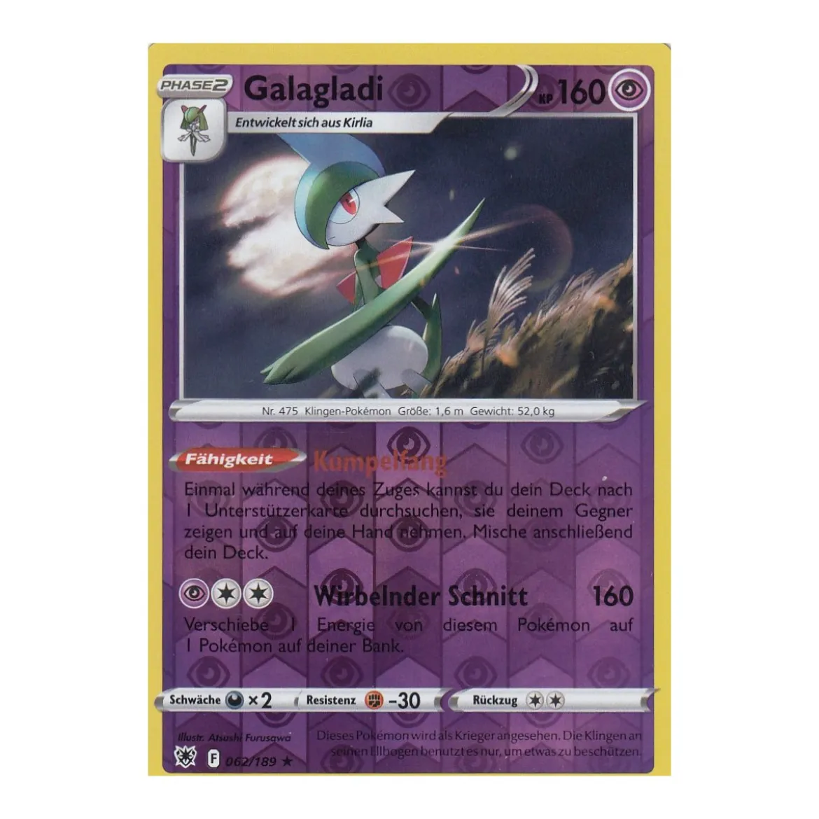 Galagladi 062/189 HOLO REVERSE HOLO