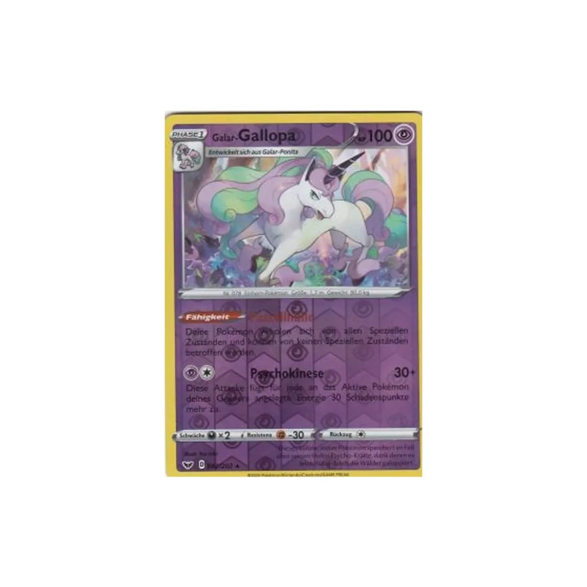 Galar-Gallopa 082/202 REVERSE HOLO