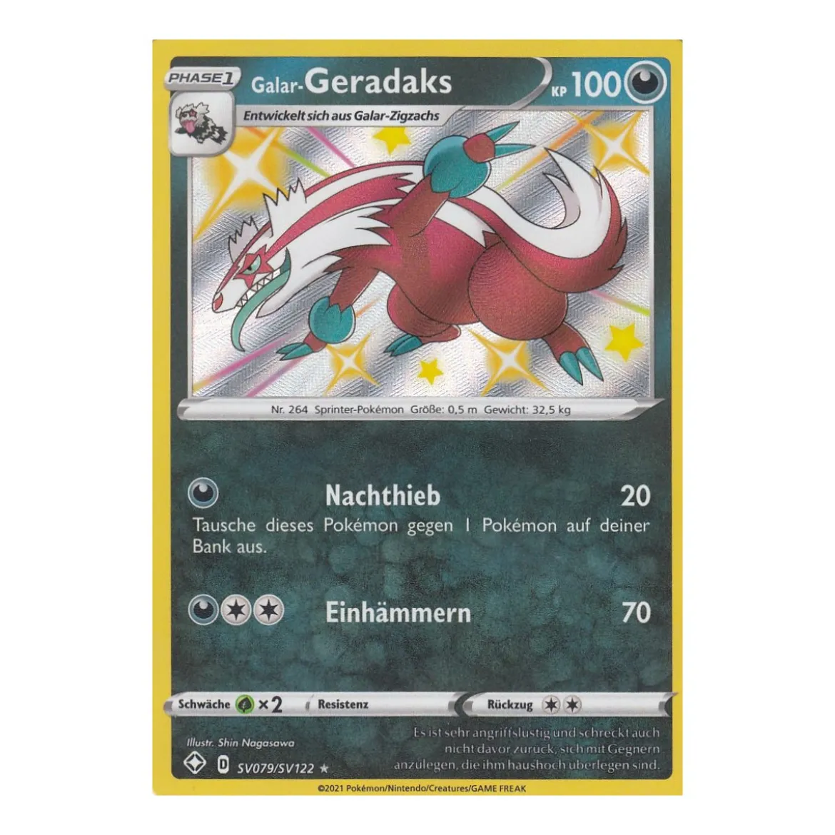 Galar-Geradaks SV079/SV122 SHINY