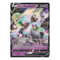 Galarian Rapidash V SWSH111 PROMO XXL OVERSIZED/ÜBERGROß