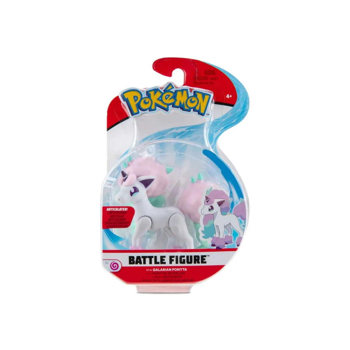 Galar-Ponita Battel Figur 10 cm - Pokemon Figur von BOTI