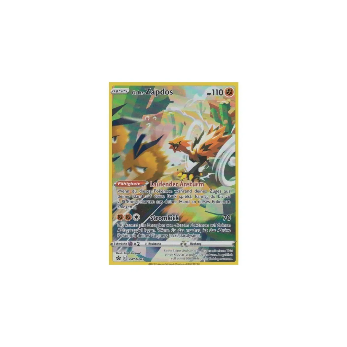 Galar-Zapdos SWSH283