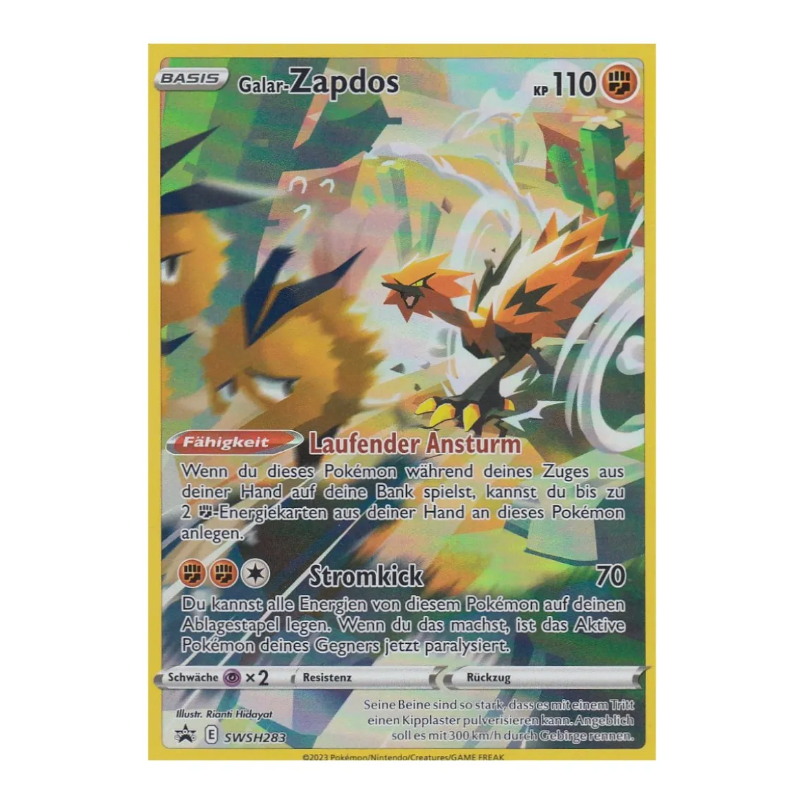 Galar-Zapdos SWSH283