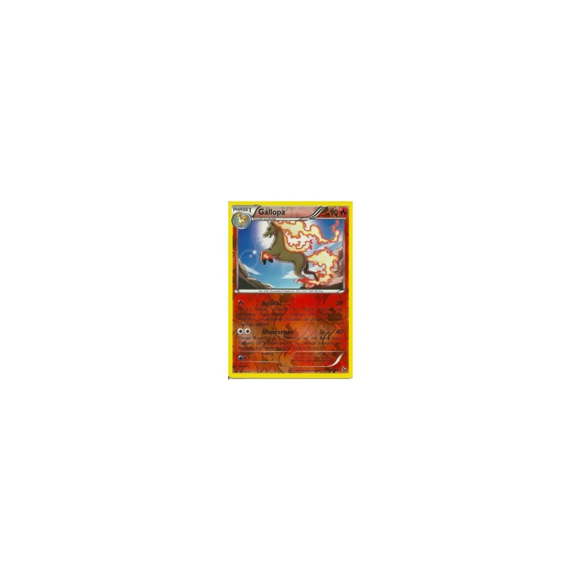 Gallopa 015/106 REVERSE HOLO