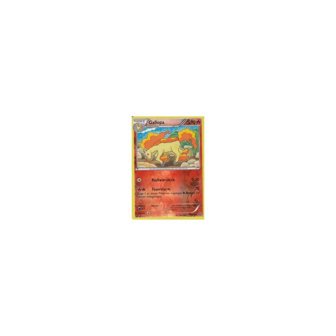 Gallopa 017/114 REVERSE HOLO