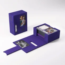 Gamegenic - Arkham Horror Investigator Deck Tome Mystic (Purple) - Deck Box