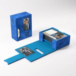 Gamegenic - Arkham Horror Investigator Deck Tome Guardian (Blue) - Deck Box