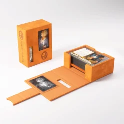 Gamegenic - Arkham Horror Investigator Deck Tome Seeker (Orange) - Deck Box