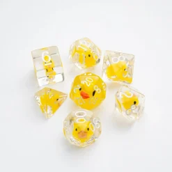 Gamegenic - Embraced Series - Rubber Duck - RPG Dice Set (7pcs)