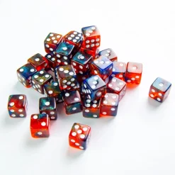 Gamegenic - Galaxy Series - Mars - D6 Dice Set 12 mm (36 pcs)