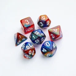 Gamegenic - Galaxy Series - Mars - RPG Dice Set (7pcs)