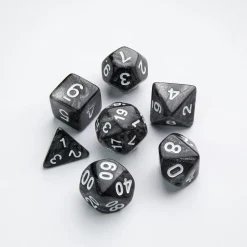 Gamegenic - Galaxy Series - Moon - RPG Dice Set (7pcs)