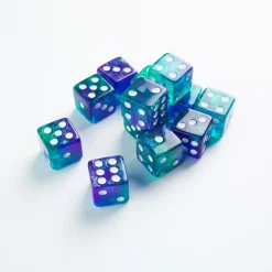 Gamegenic - Galaxy Series - Neptune - D6 Dice Set 16 mm (12 pcs)