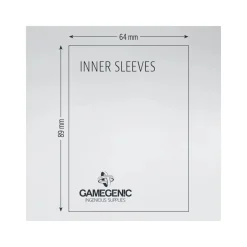 Gamegenic - Inner Sleeves Standardgröße (100 Kartenhüllen)