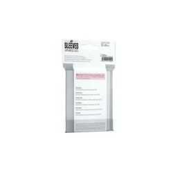 Gamegenic - Just Sleeves - Japanese Size White (60 Kartenhüllen)
