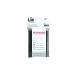 Gamegenic - Just Sleeves - Japanese Size Black (60 Kartenhüllen)