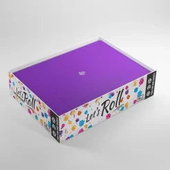 Gamegenic - Magnetic Dice Tray Rectangular Black/Purple - Würfelzubehör