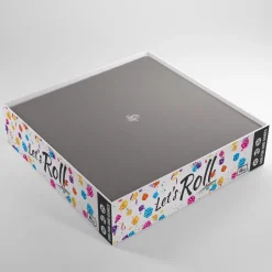 Gamegenic - Magnetic Dice Tray Square Black/Gray - Würfelzubehör
