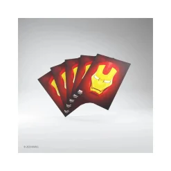 Gamegenic - Marvel Champions Art Sleeves - Iron Man Standardgröße (50 Kartenhüllen)