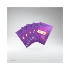 Gamegenic - Marvel Champions Art Sleeves - Marvel Purple Standardgröße (50 Kartenhüllen)