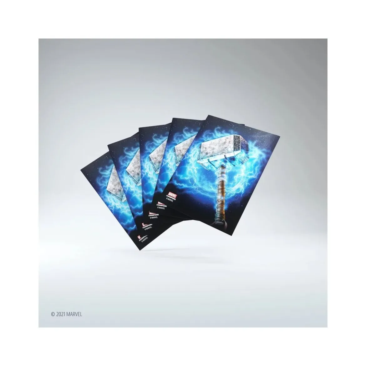 Gamegenic - Marvel Champions Art Sleeves - Thor Standardgröße (50 Kartenhüllen)