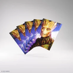 Gamegenic - Marvel Champions Fine Art Sleeves - Groot Standardgröße (50 Kartenhüllen)