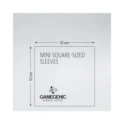 Gamegenic - Matte Mini Square-Sized Sleeves (50 Kartenhüllen)