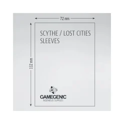 Gamegenic - Matte Scythe/Lost Cities Sleeves (60 Kartenhüllen)