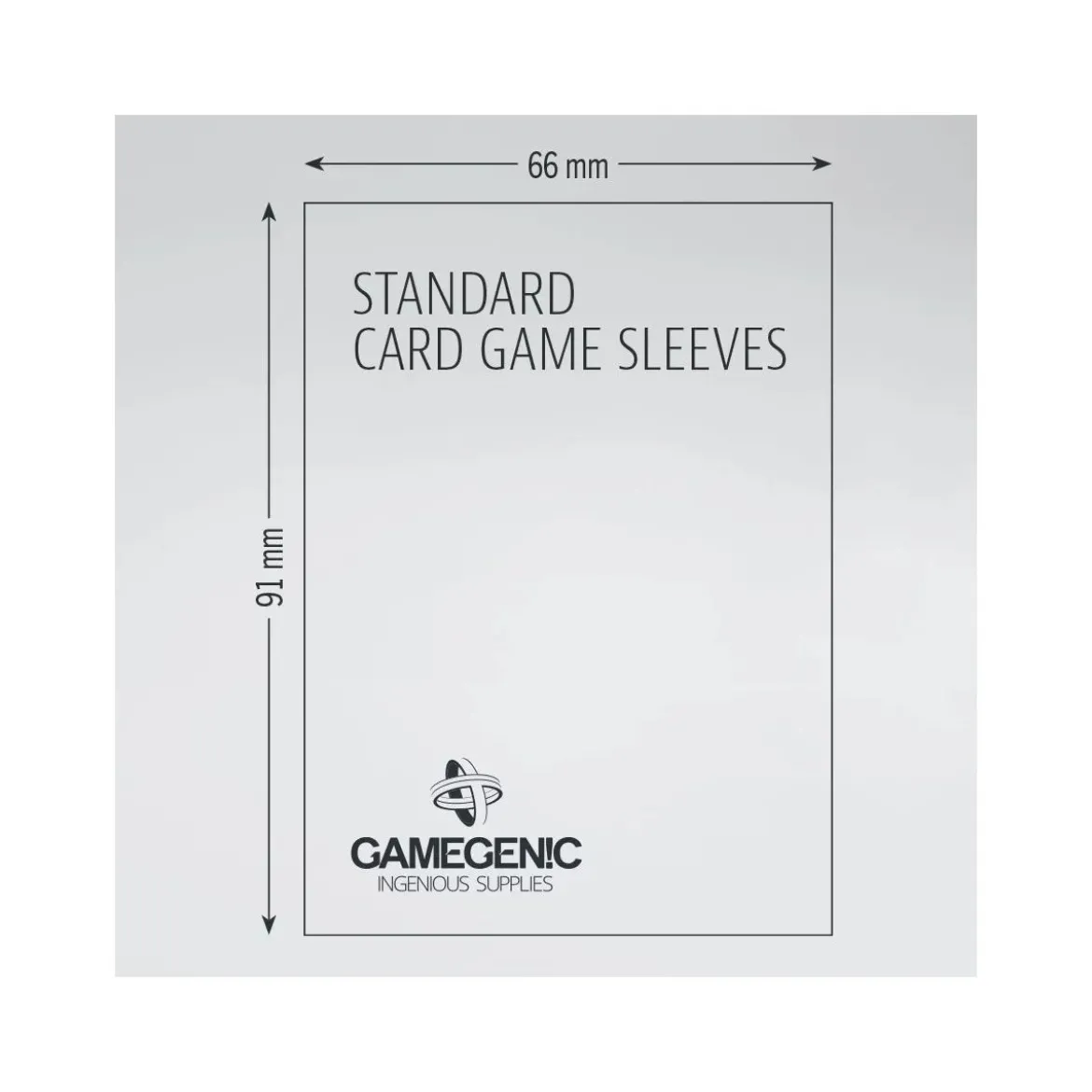 Gamegenic - Matte Standard Card Game Sleeves Standardgröße (50 Kartenhüllen)