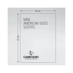 Gamegenic - Prime Mini American-Sized Sleeves (50 Kartenhüllen)