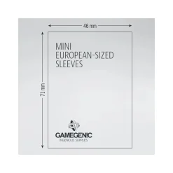 Gamegenic - Prime Mini European-Sized Sleeves (50 Kartenhüllen)