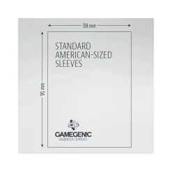 Gamegenic - Prime Standard American-Sized Sleeves (50 Kartenhüllen)