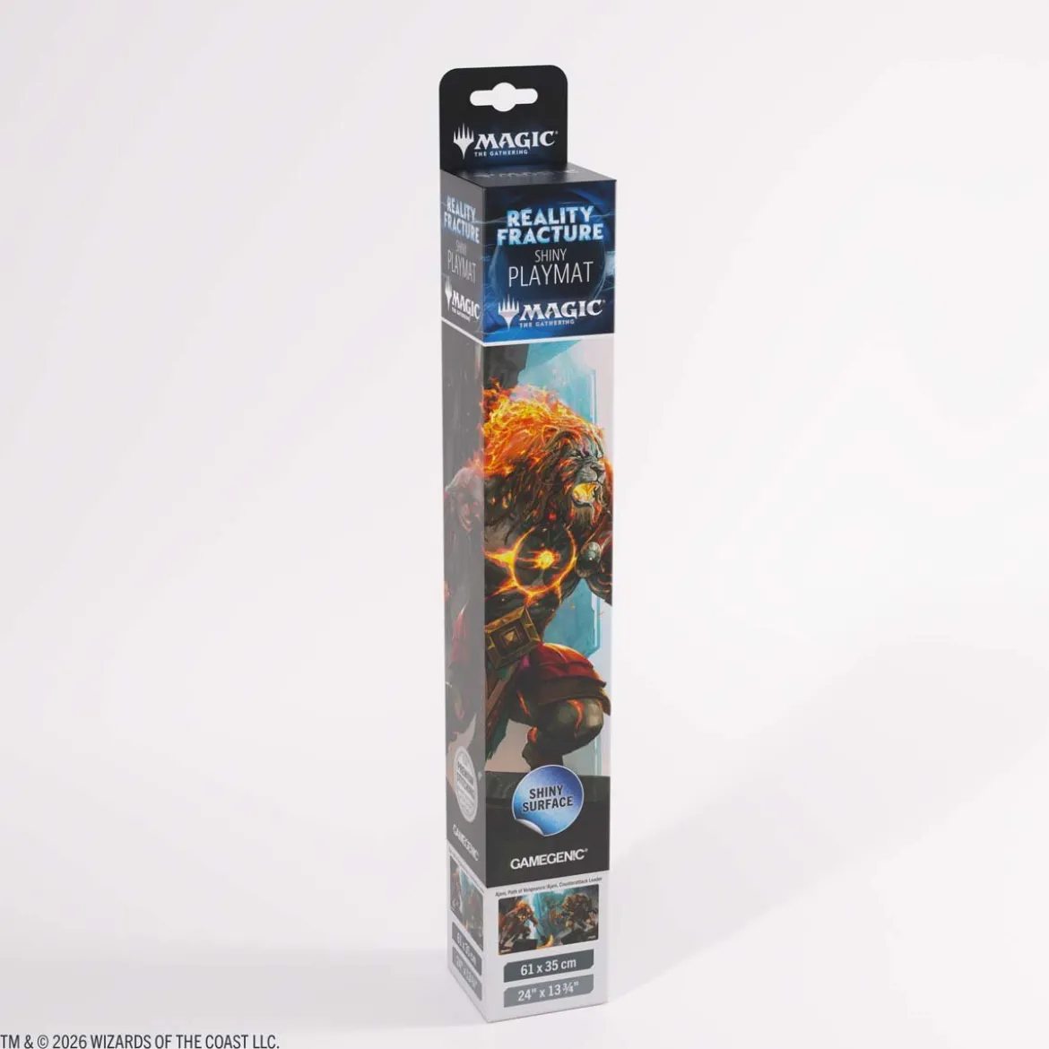 Gamegenic Shiny Spielmatte - Reality Fracture - Ajani Path of Vengeance/Ajani Counterattack Leader