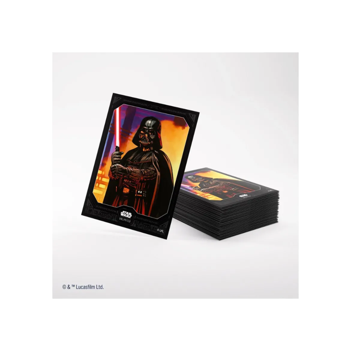 Gamegenic - Star Wars: Unlimited Art Sleeves - Darth Vader (60 Kartenhüllen)