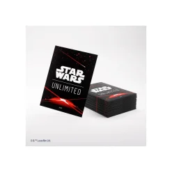 Gamegenic - Star Wars: Unlimited Art Sleeves - Space Red (60 Kartenhüllen)