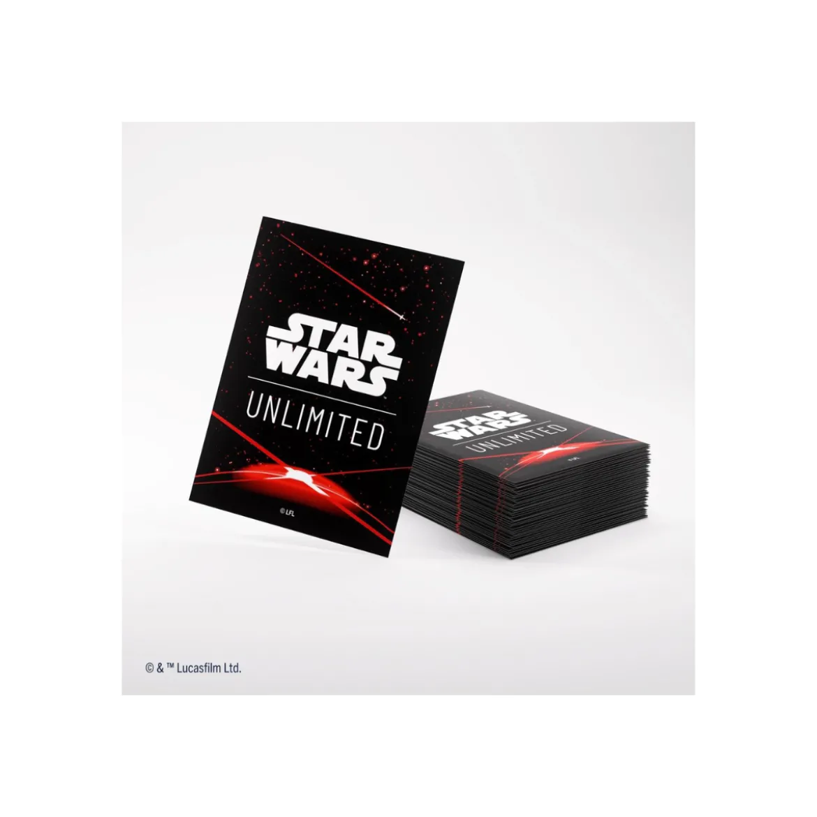 Gamegenic - Star Wars: Unlimited Art Sleeves - Space Red (60 Kartenhüllen)