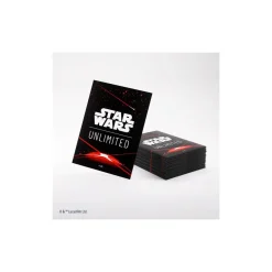 Gamegenic - Star Wars: Unlimited Art Sleeves Double Sleeving Pack - Space Red (2x60 Kartenhüllen)