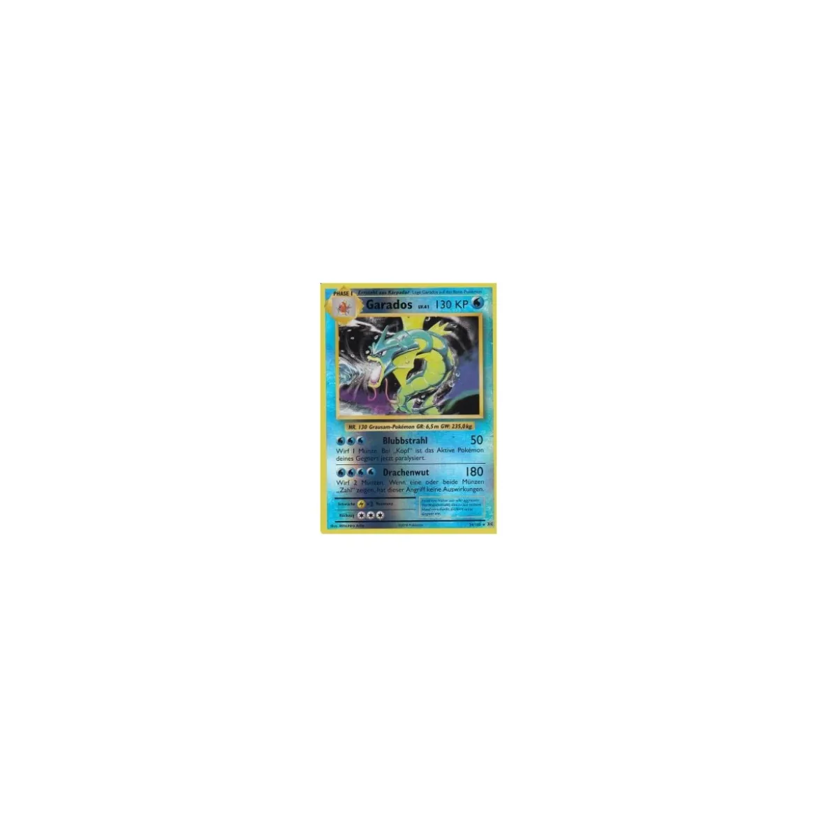 Garados 034/108 REVERSE HOLO