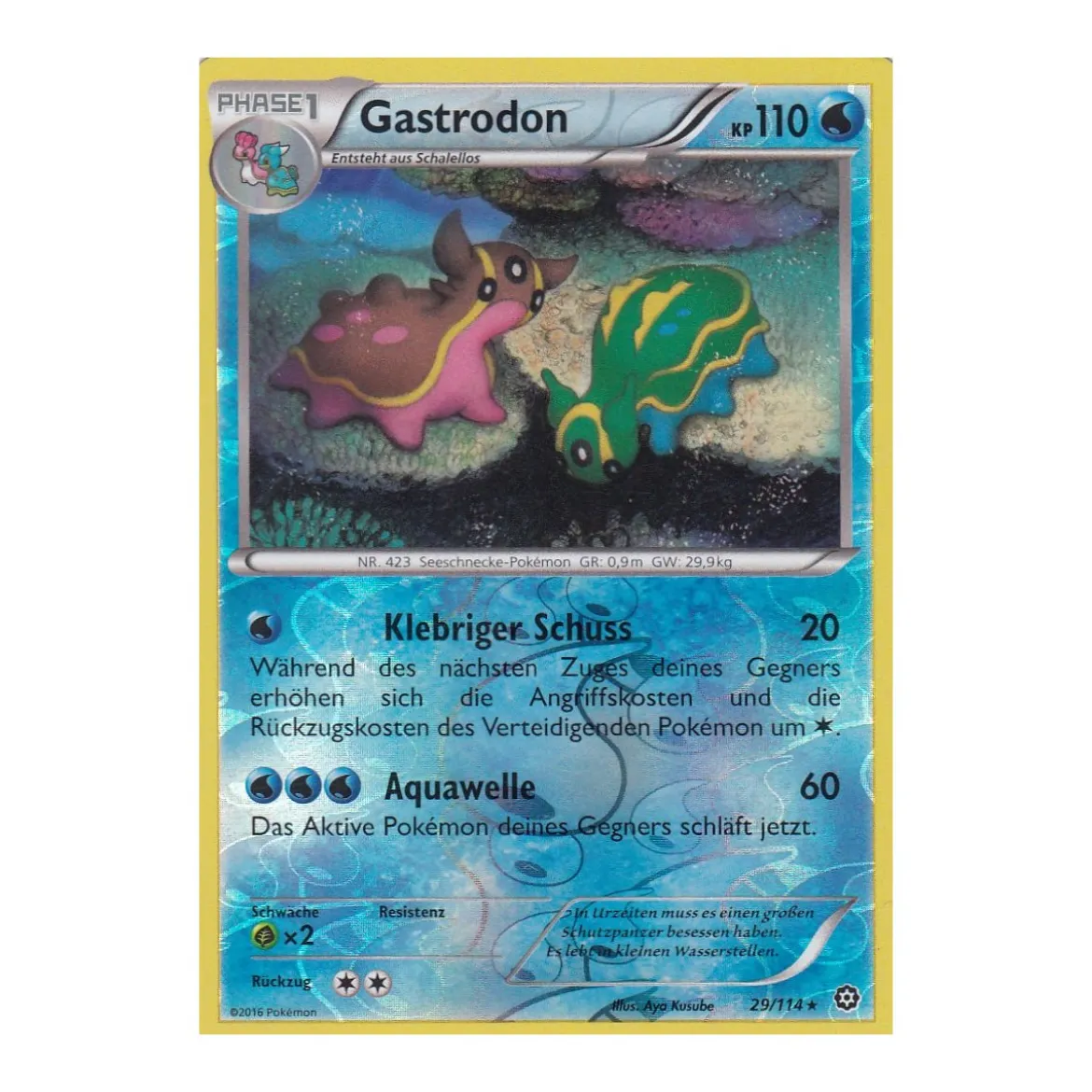 Gastrodon 029/114 REVERSE HOLO