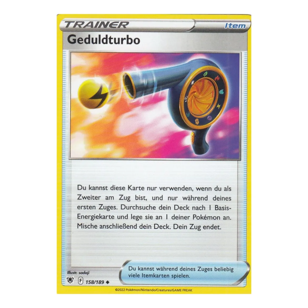 Geduldturbo 158/189