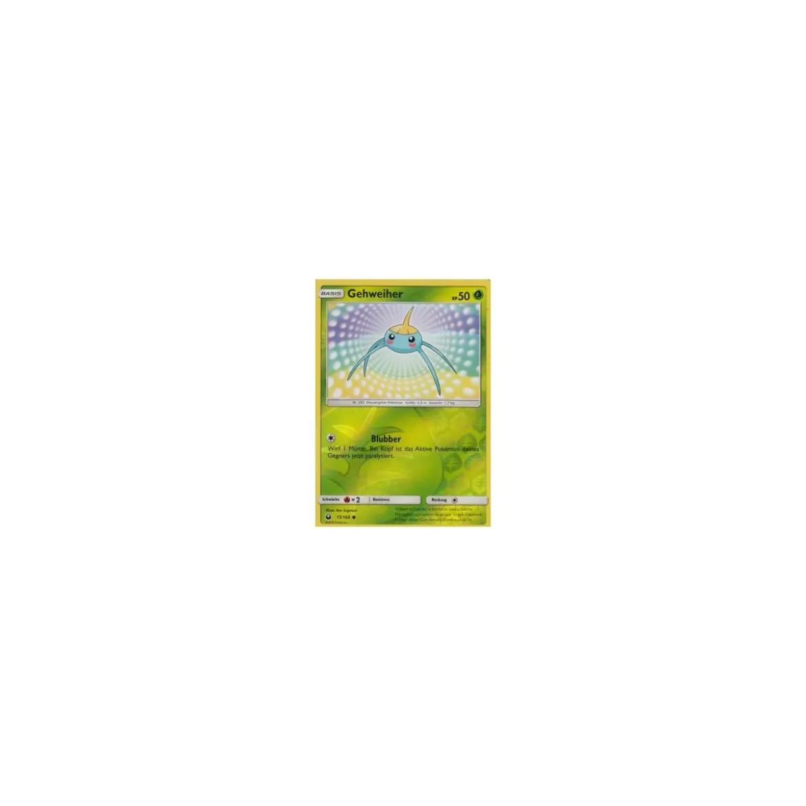 Gehweiher 015/168 REVERSE HOLO