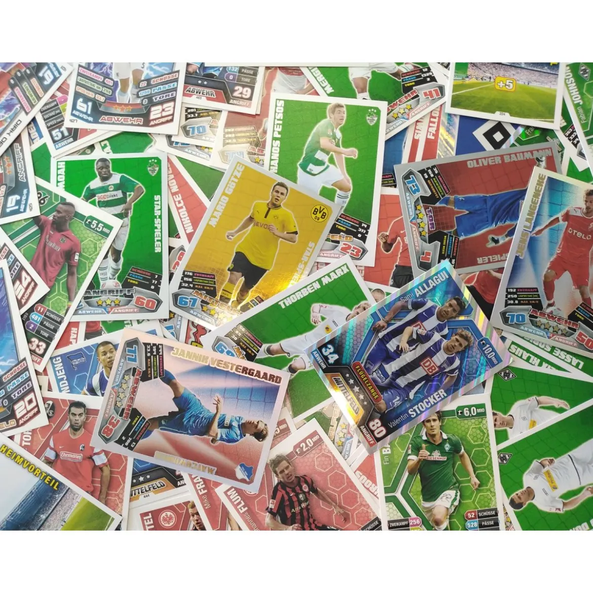 100 gemischte Karten - Kartenpack