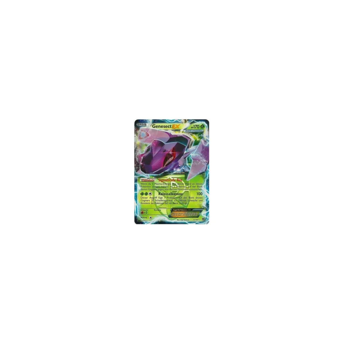 Genesect-EX 011/101 HOLO