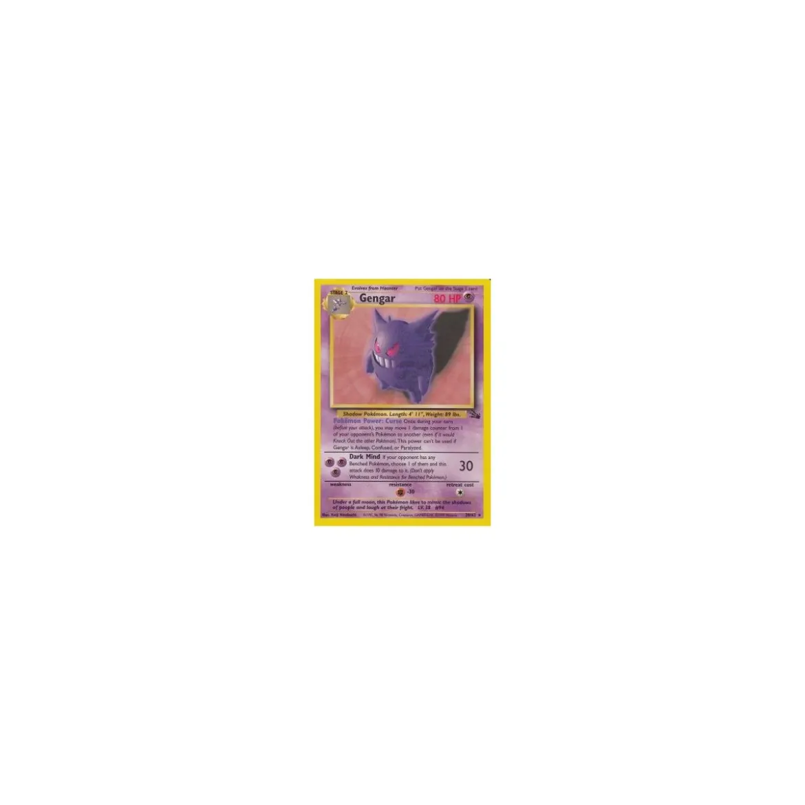 Gengar 20/62
